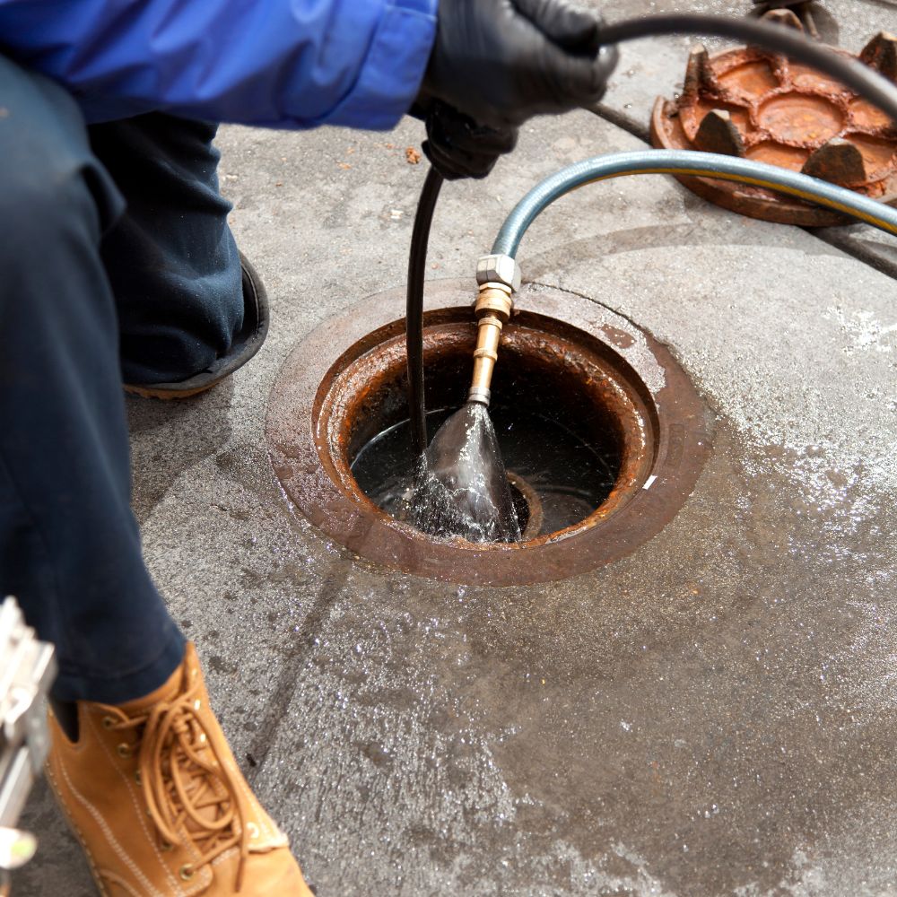 Hydro Jetting Services for Clogged Drains in California - ACR Plumbing